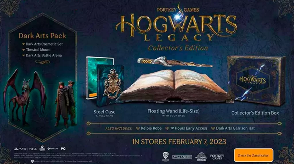 Gameplay de Hogwarts Legacy Collectors Edition