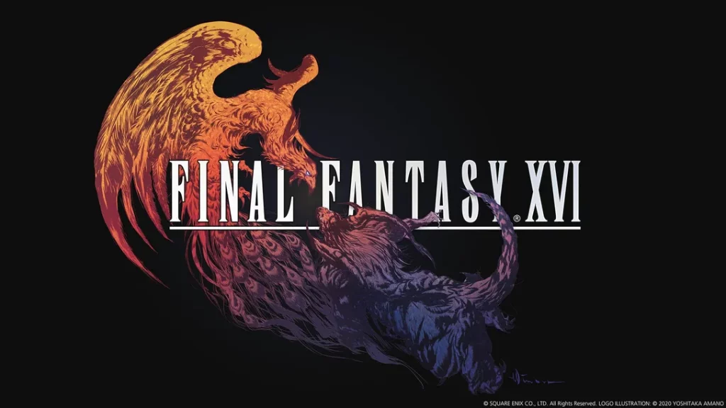 Logo Final Fantasy XVI completo